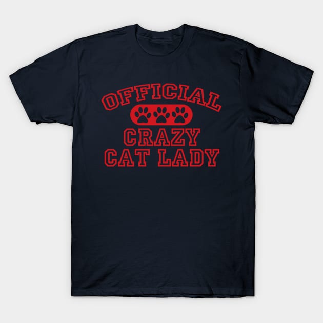 Crazy Cat Lady T-Shirt by oddmatter